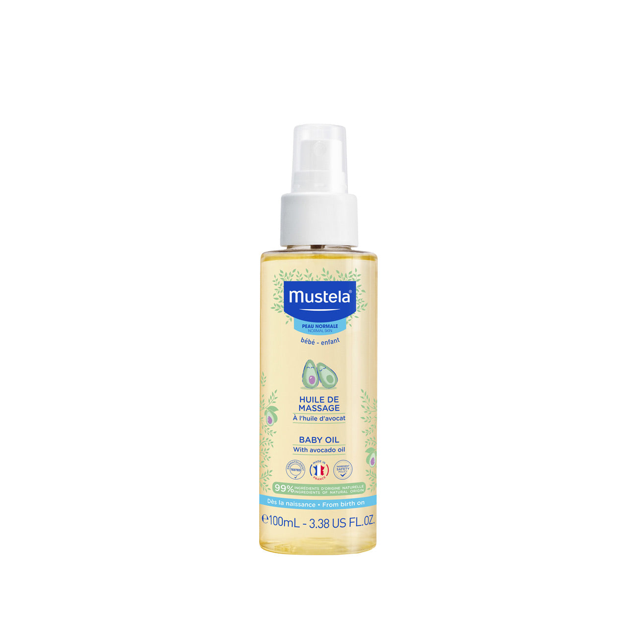 mustela baby oil