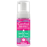 Care Free Daily Intimate Cleansing Mousse Duo Effect with Green Tea & Aloe Vera - MazenOnline