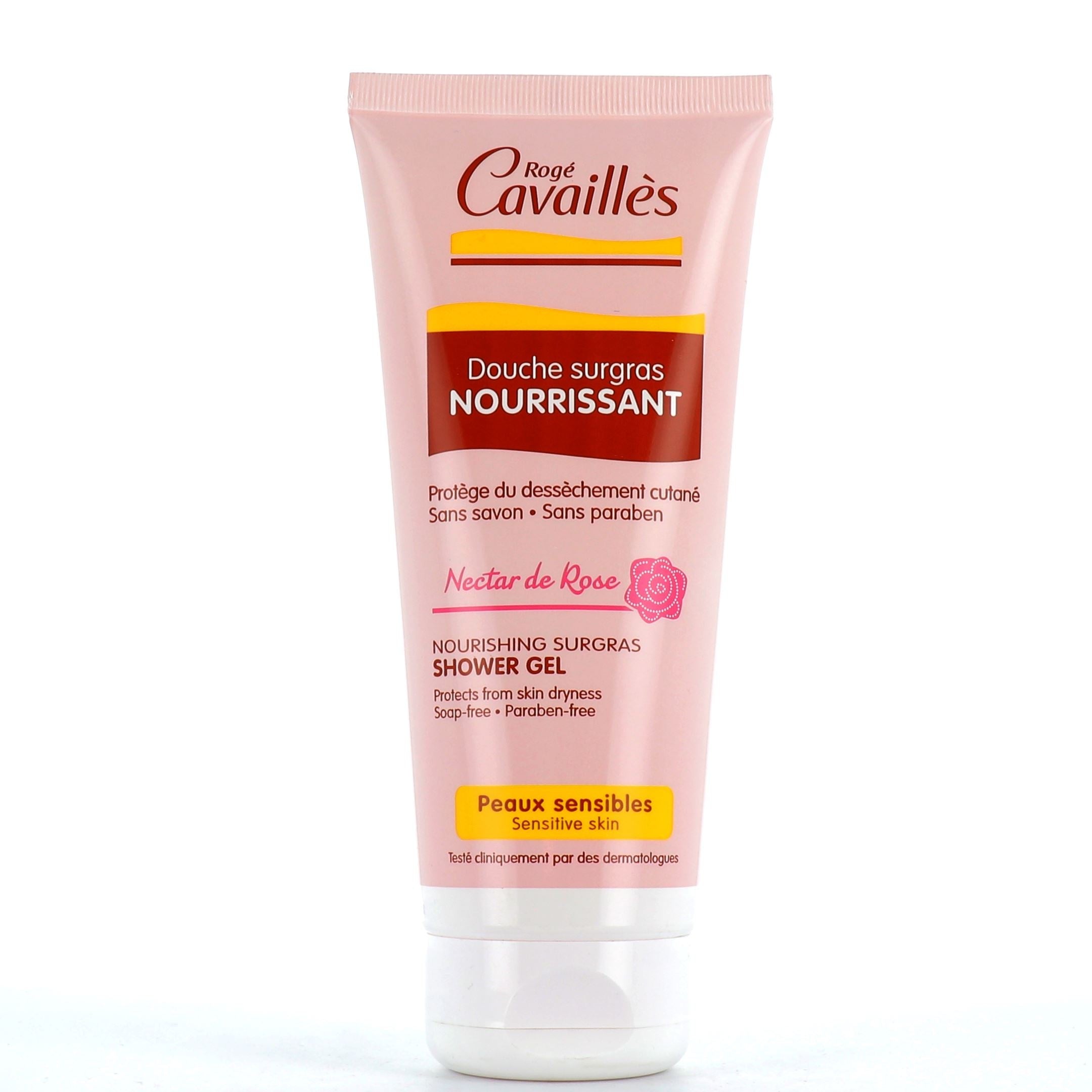 Nourishing Surgras Shower Gel Nectar de Rose - MazenOnline