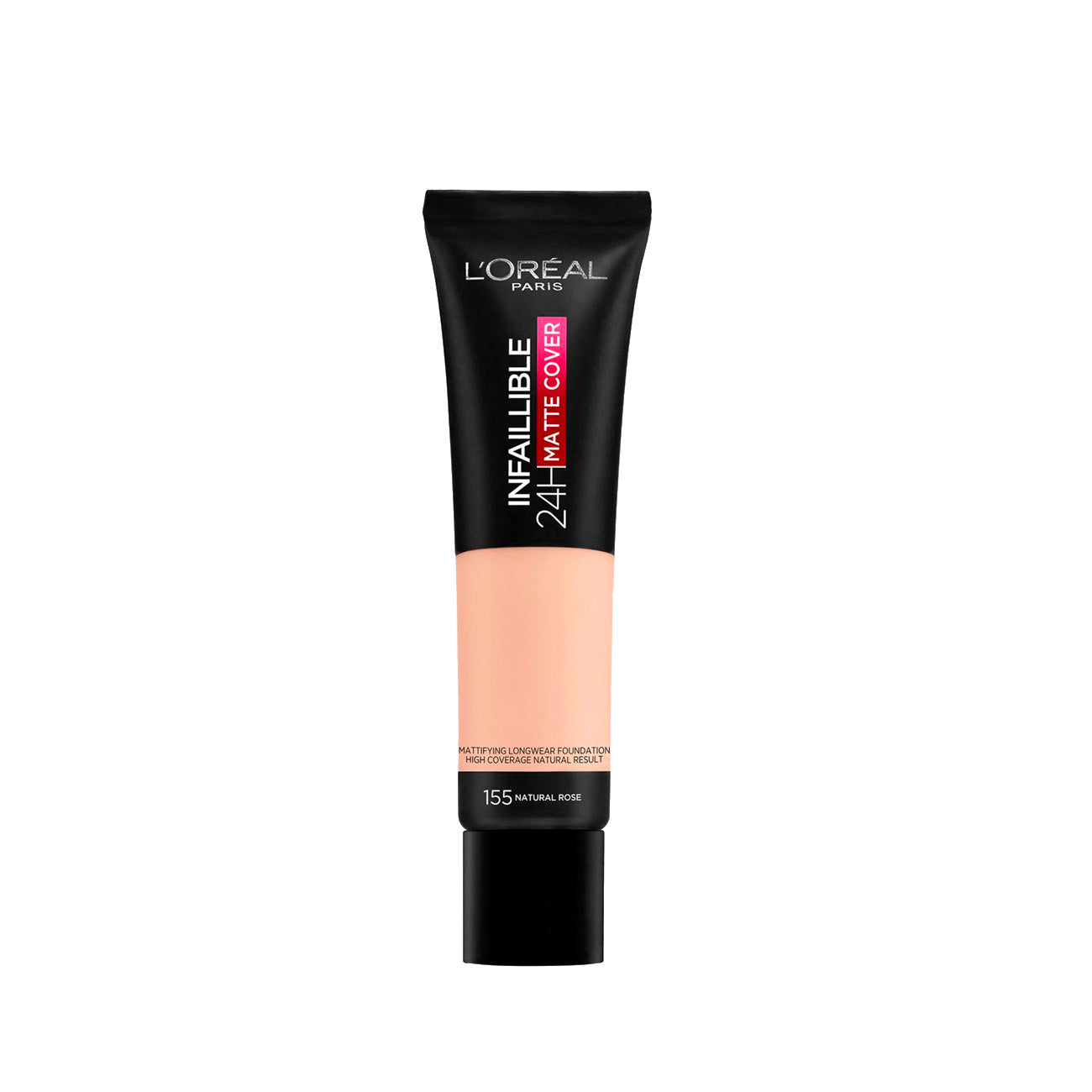L'Oreal Paris Infallible matte cover Foundation 155 Natural Rose 30ml