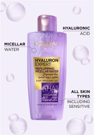 L'Oreal Paris Hyaluron Expert Micellar anti-aging skincare