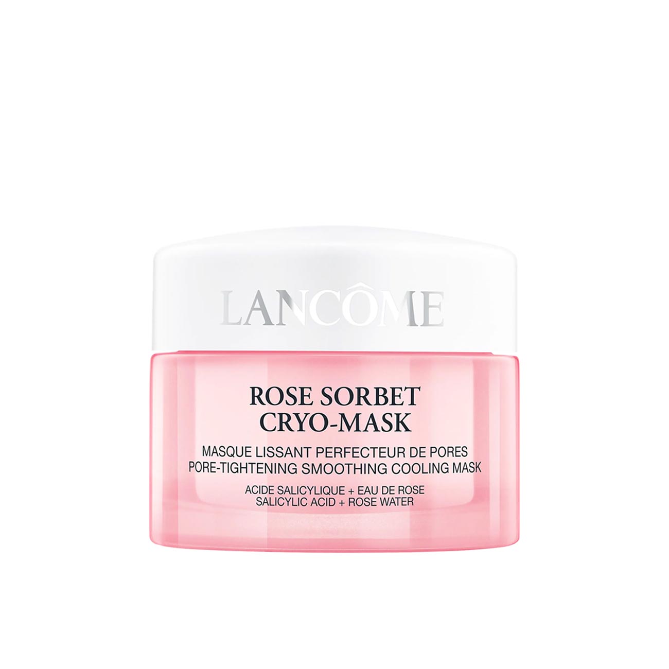 Rose Sorbet Cryo-Mask - Pore Tightening Smoothing Cooling Face Mask with Salicylic Acid & Rose Water - MazenOnline
