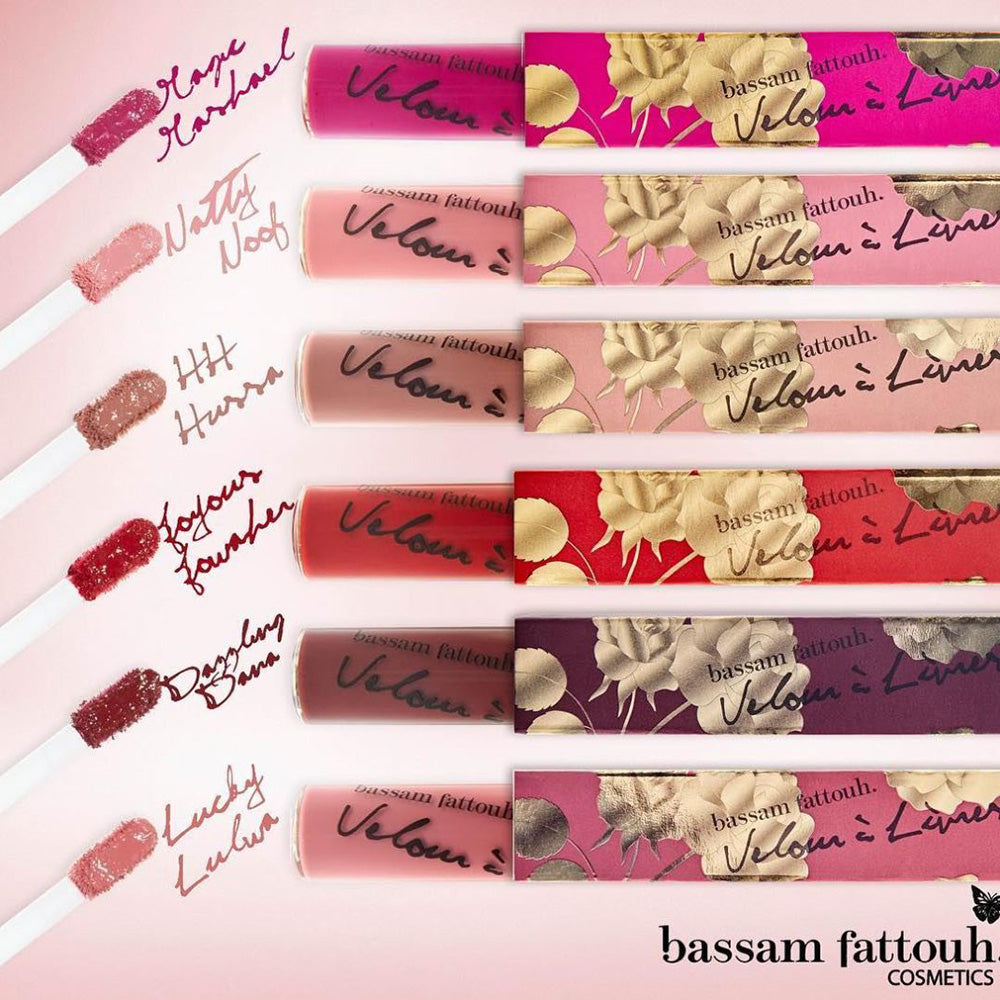 makeup looks bassam Velour A Lèvres