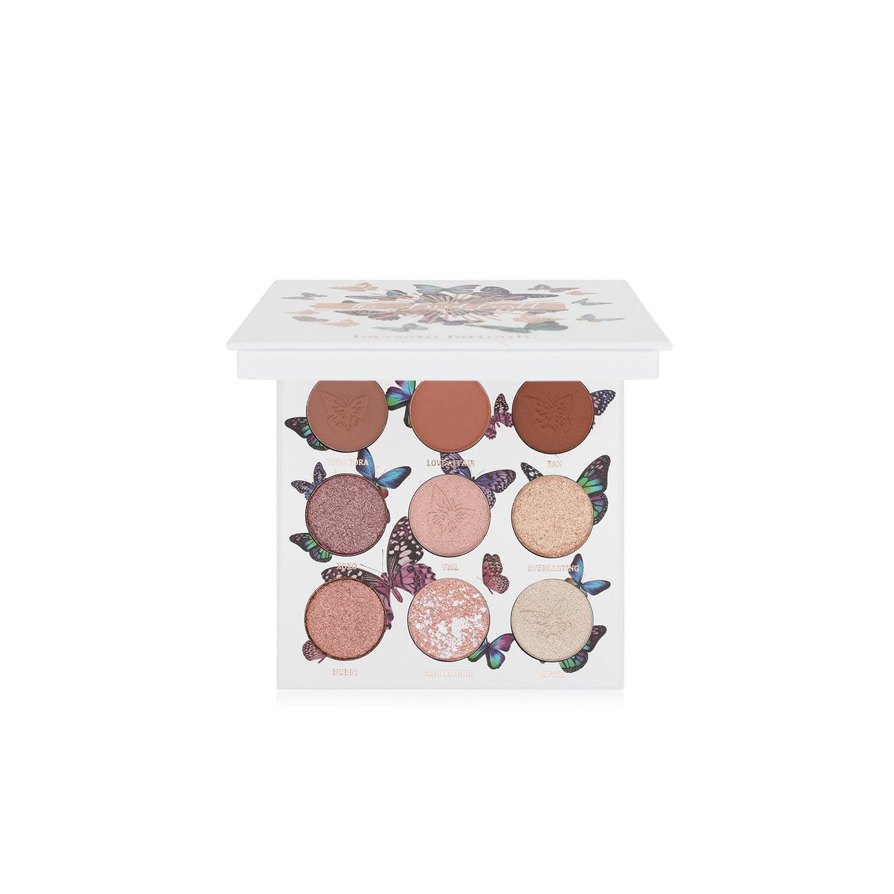 makeup looks bassam The Bridelight Honeymoon Eye Shadow Palette