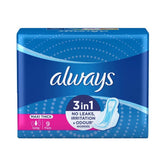 Always Maxi Thick Long 3-in-1, 9 Pads - MazenOnline