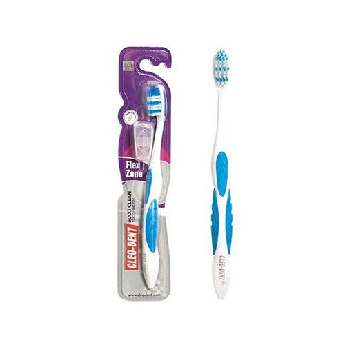 cleo- Dent Maxi Clean ToothBrush Flex Zone ‚soft - MazenOnline