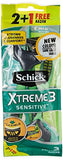 Schick Xtreme 3 Men Sensitive Skin Disposable Razors 3 Count - MazenOnline