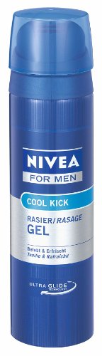 NIVEA MEN SHAVING GEL COOL KICK 200ML - MazenOnline