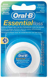 Oral B Essential Floss Waxed Dental Floss with Mint Flavor 50 M - MazenOnline
