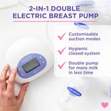 lansinoh best breast pump 2 in 1 electric