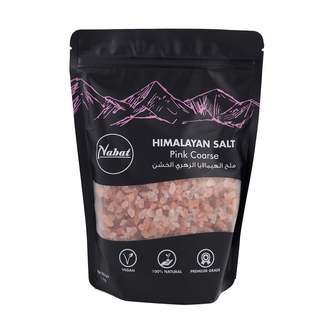 Himalayan Salt Pink Coarse 1kg - MazenOnline