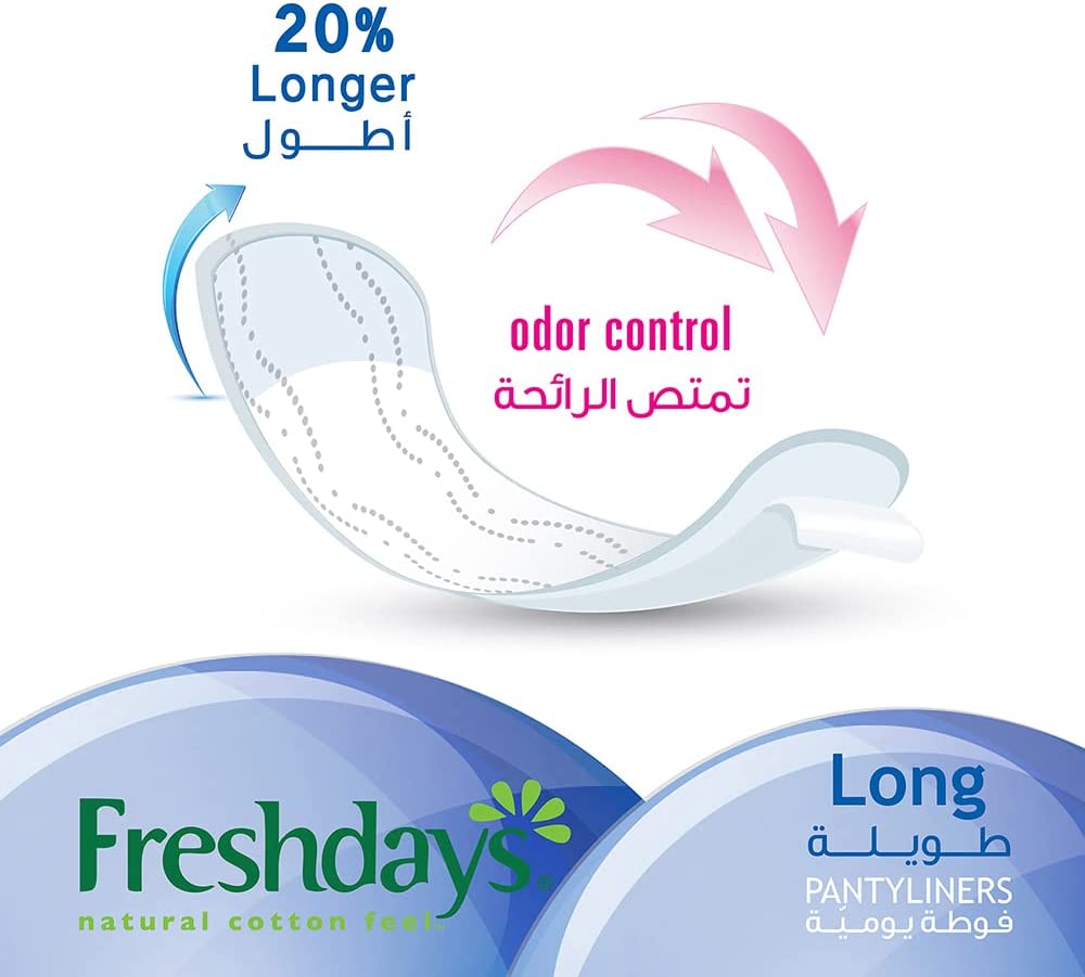 Long Panty Liners 72 Counts - MazenOnline