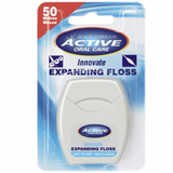 Active Oral Care Innovate Mint Fluoride Expanding Floss 50 M - MazenOnline