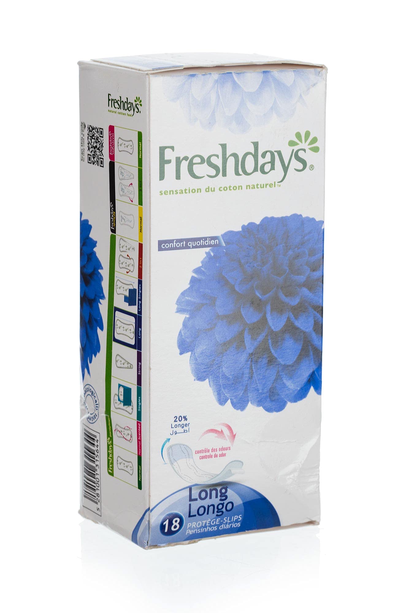 Sensation Natural Cotton Long Protect 18Pcs - MazenOnline