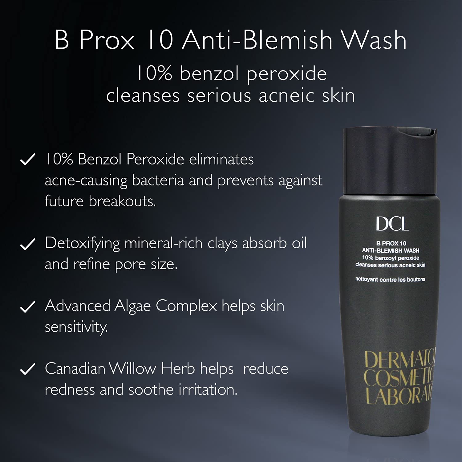 B Prox 10 Anti-Blemish Wash for Acne-Prone Skin - MazenOnline