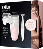 Braun Silk Epil 5-820 Wet & Dry Epilator With 4 Extras incl. Bikini Styler - MazenOnline