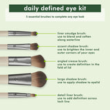 Daily Defined Eye Kit Brushes set 5 pieces - MazenOnline