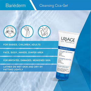 Bariéderm Cleansing Cica-Gel with Cu-Zn Weakened Irritated Skin - MazenOnline