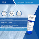 DS Regulating Foaming Gel Skin Prone to Irritations Redness Scales - MazenOnline