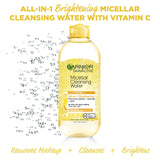 Garnier Micellar Brightening Cleansing Water Vitamin C 400ml