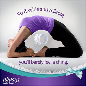 Always Daily Liners Comfort Protect Normal Fresh Scent, 40 count - MazenOnline