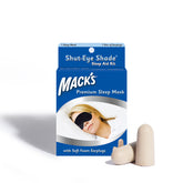 Shut-Eye Shade Sleep Aid Kit, Premium Sleep Mask with Soft Foam Earplugs - MazenOnline