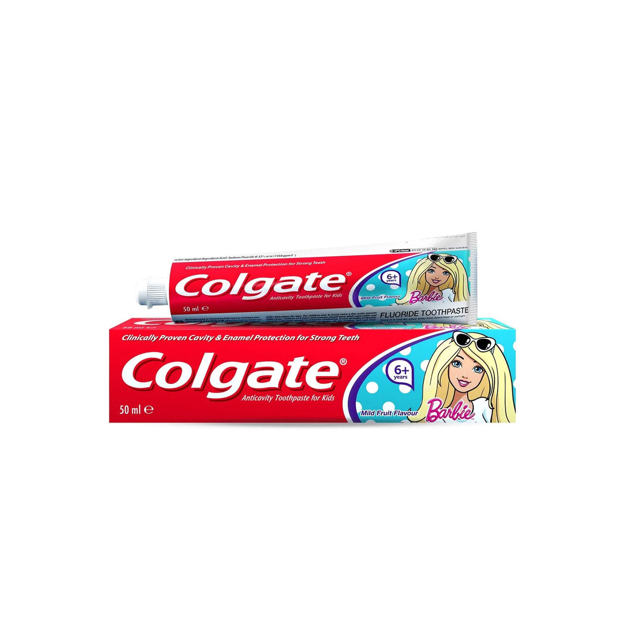 Kids 6+ Years Barbie Toothpaste 50ml - MazenOnline