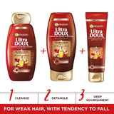 Ultra Doux Castor and Almond Oil Hammam Zeit infused Shampoo - MazenOnline
