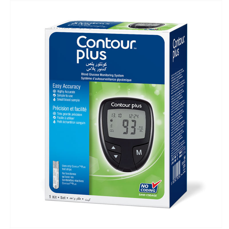 Contour Plus Blood Glucose Monitoring System - MazenOnline