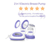 lansinoh best breast pump 2 in 1 electric