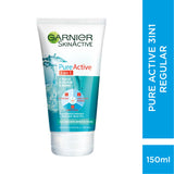 Garnier Face Wash Pure 3in1 pure active