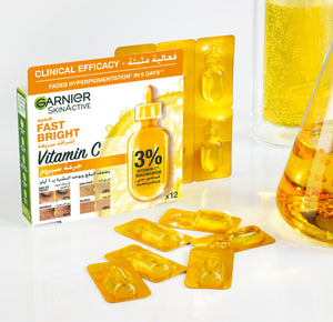 Garnier Fast Bright Vit C Amp