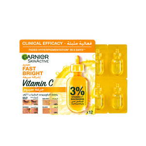 Garnier Fast Bright Vit C Amp