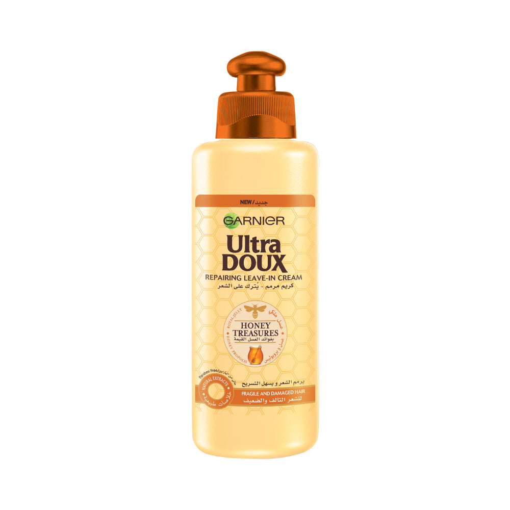 Garnier Ultra Doux Hair Shampoo Honey Treasures Leave-in