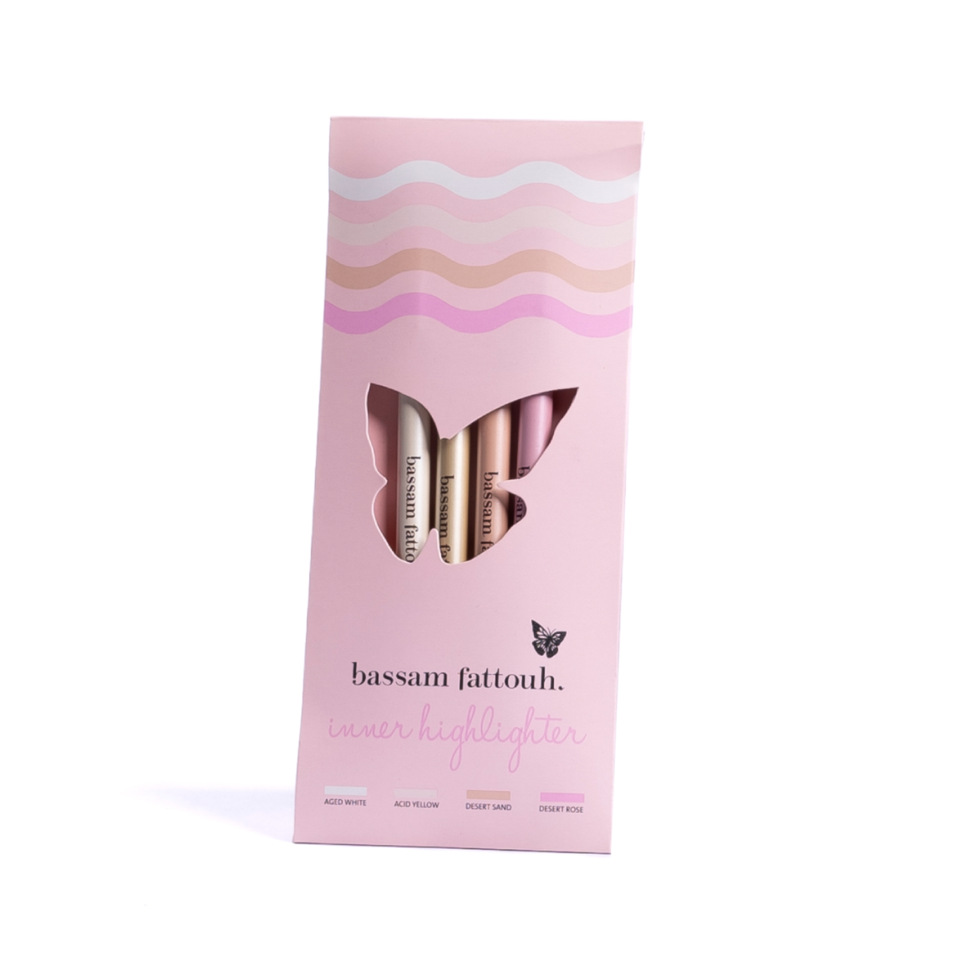 makeup looks bassam fattouh Inner Highlighter Set