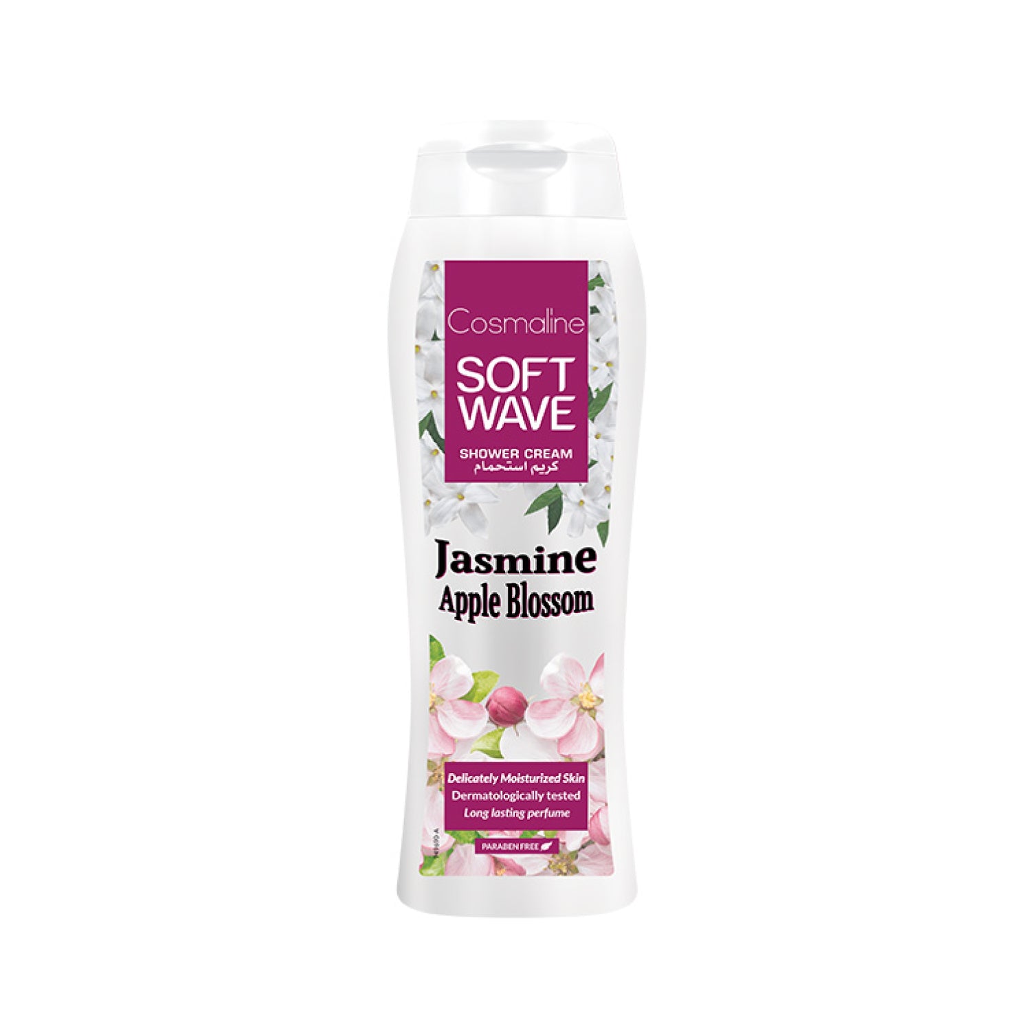 Soft Wave Shower Cream Jasmine Apple Blossom 400ml - MazenOnline