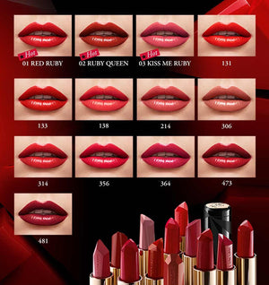 L'Absolu Rouge Ruby Cream Lipstick - Ultra-Pigmented Long Lasting Lipcolor - MazenOnline