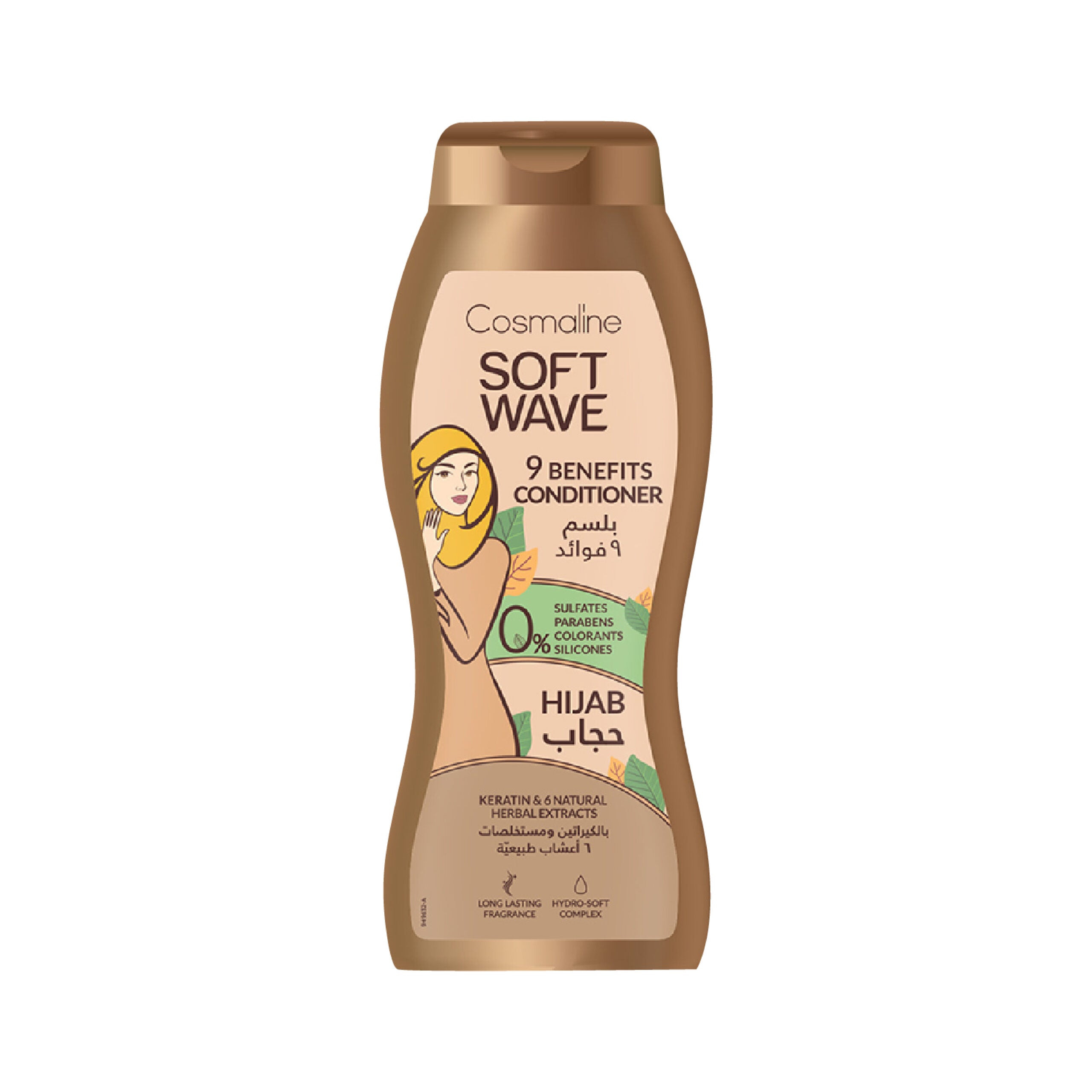 Soft Wave Conditioner Sulfat Free Hijab 400ML - MazenOnline