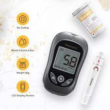 Blood Glucose Monitor System Test Sugar Diabetic Health Aid Glucometer +lancrts - MazenOnline