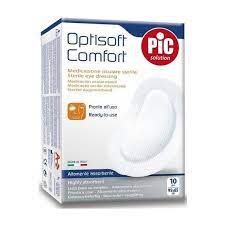 Optisoft Confort Adhesive Eye Pad Pic 10 Pieces - MazenOnline