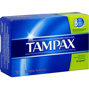 Super Absorbency Tampons 10 Count - MazenOnline