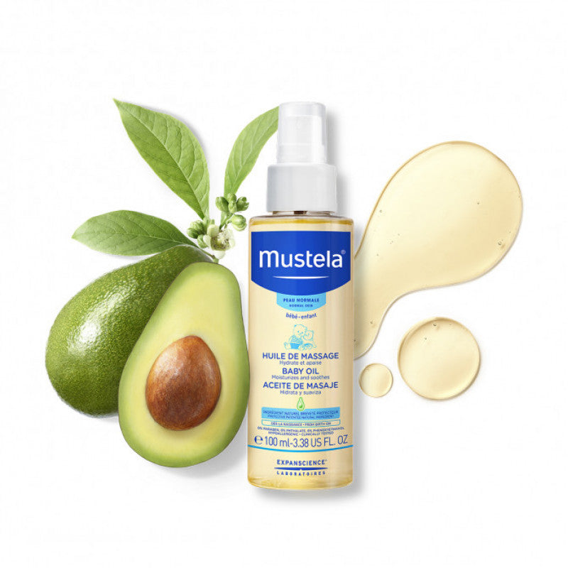 mustela baby oil