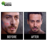garnier men power fairness face wash and shave foam
