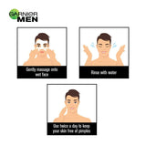 garnier men power fairness face wash and shave foam