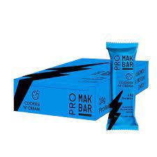 Mak Bar PRO Cookies & Cream Protein Bar 55g - MazenOnline