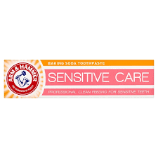 Arm and Hammer Sensitive Care Baking Soda Toothpaste 125g - MazenOnline