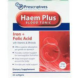 Prescriptives Haem Plus Blood Tonic 30 Softgels - MazenOnline