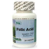 Folic Acid 5mg 30 Cap - MazenOnline