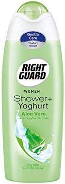 RIGHT GUARD WOMEN SHOWER+ YOGHURT ALOE VERA 250 ML - MazenOnline