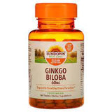 Sundown Naturals Ginkgo Biloba Standardized Extract - 60 mg - 100 Tablets - MazenOnline